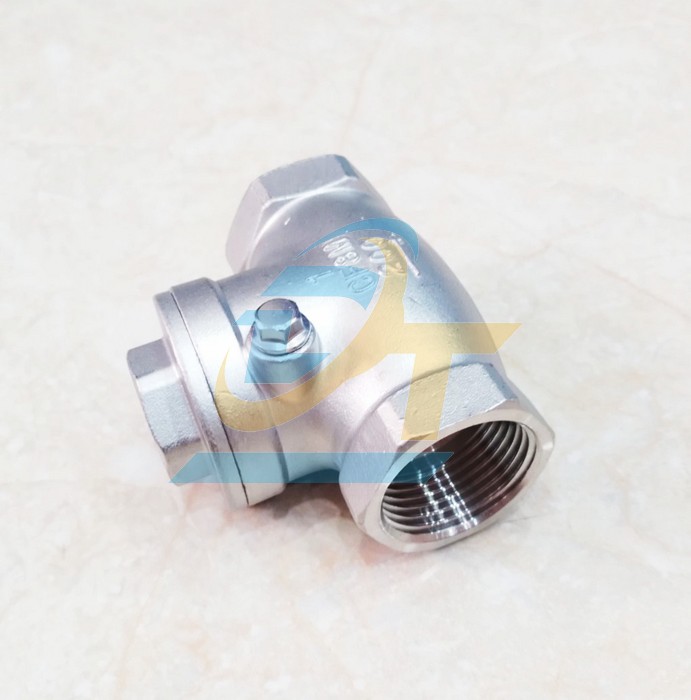 Van 1 chiều l&aacute; lật inox 304 nối ren phi 34  VietNam | Gi&aacute; rẻ nhất - C&ocirc;ng Ty TNHH Thương Mại Dịch Vụ Đạt T&acirc;m