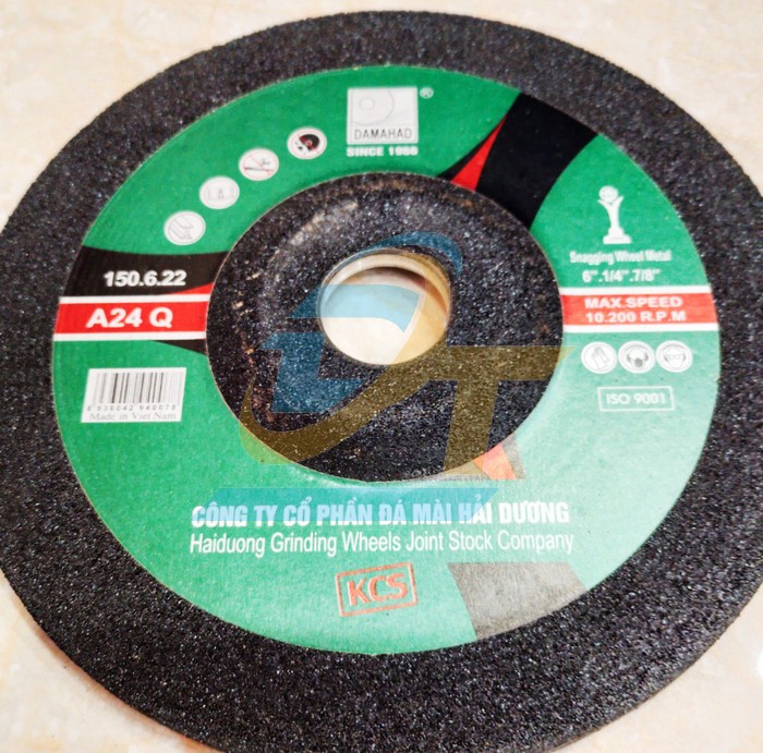 Đá mài bavia Hải Dương A24 Q B F 150x6x22 A24 Q B F 150x6x22 HaiDuong | Giá rẻ nhất - Công Ty TNHH Thương Mại Dịch Vụ Đạt Tâm