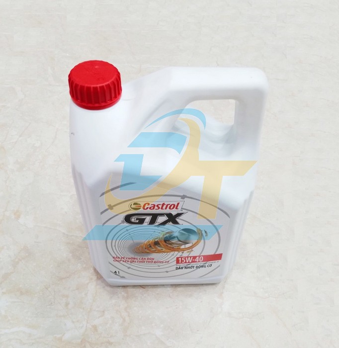 Dầu nhớt động cơ Castrol GTX 15W-40 (4L)  CASTROL | Gi&aacute; rẻ nhất - C&ocirc;ng Ty TNHH Thương Mại Dịch Vụ Đạt T&acirc;m