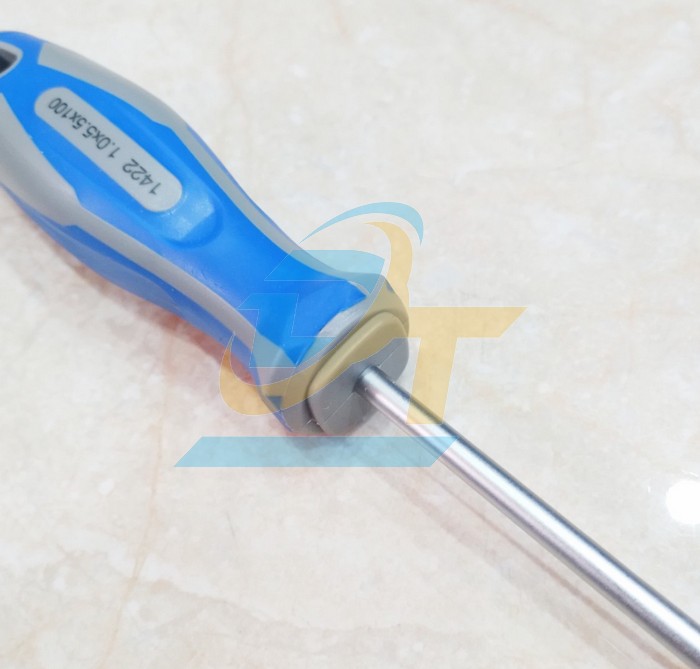 Tua vít dẹp cán cao su 5.5x100mm Kingtony 14225504  KingTony | Giá rẻ nhất - Công Ty TNHH Thương Mại Dịch Vụ Đạt Tâm