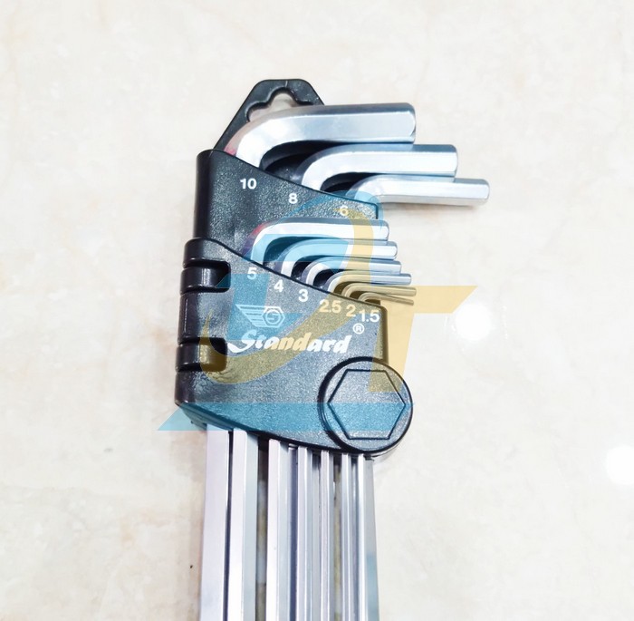 Bộ lục giác 9 cây hệ mét 1.5-10mm Standard ST#722 ST#722 Standard | Giá rẻ nhất - Công Ty TNHH Thương Mại Dịch Vụ Đạt Tâm
