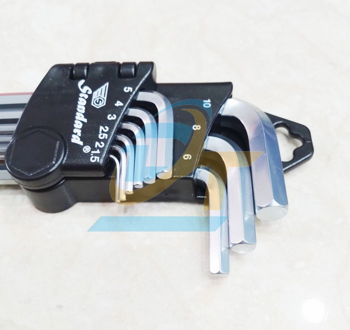 Bộ lục giác 9 cây hệ mét 1.5-10mm Standard ST#722 ST#722 Standard | Giá rẻ nhất - Công Ty TNHH Thương Mại Dịch Vụ Đạt Tâm