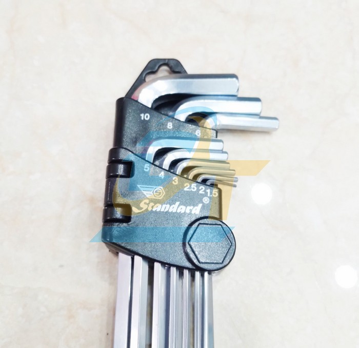 Bộ lục giác 9 cây hệ mét 1.5-10mm Standard ST#722 ST#722 Standard | Giá rẻ nhất - Công Ty TNHH Thương Mại Dịch Vụ Đạt Tâm