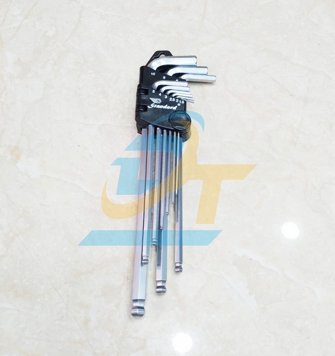 Bộ lục giác 9 cây hệ mét 1.5-10mm Standard ST#722 ST#722 Standard | Giá rẻ nhất - Công Ty TNHH Thương Mại Dịch Vụ Đạt Tâm