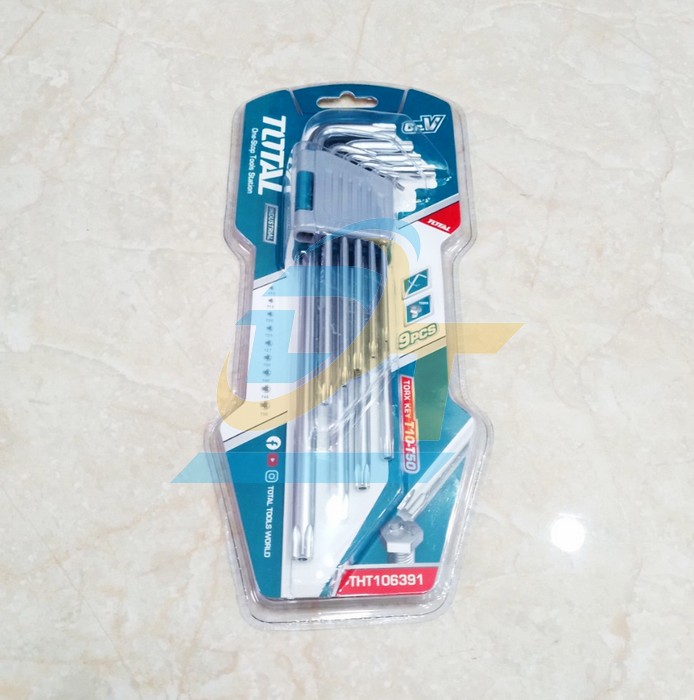 Bộ lục gi&aacute;c b&ocirc;ng d&agrave;i 9 chi tiết T10-T50 Total THT106391 THT106391 Total | Gi&aacute; rẻ nhất - C&ocirc;ng Ty TNHH Thương Mại Dịch Vụ Đạt T&acirc;m