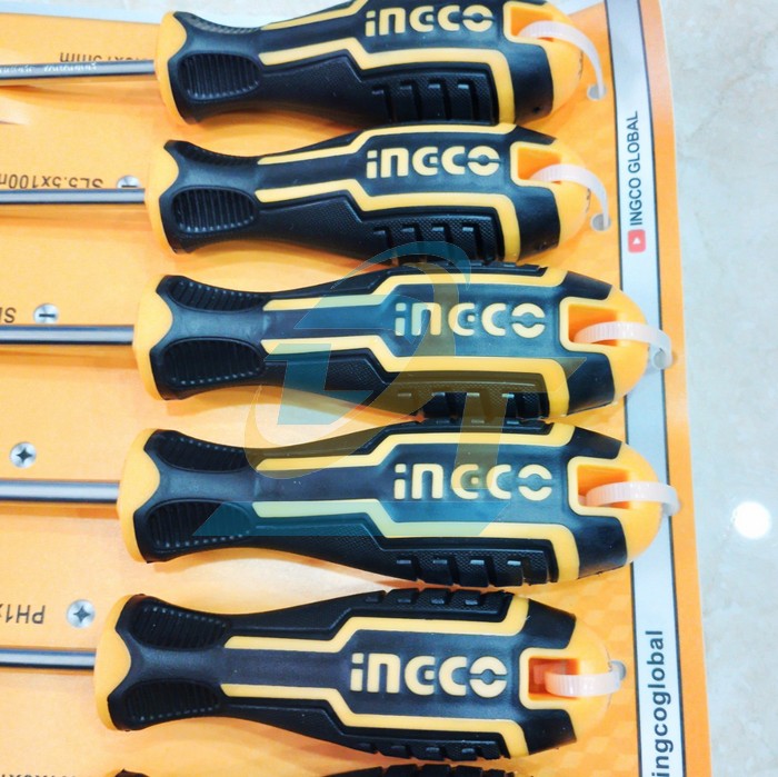 Bộ tua vít dẹp và bake 6 cây Ingco HKSD0628  INGCO | Giá rẻ nhất - Công Ty TNHH Thương Mại Dịch Vụ Đạt Tâm