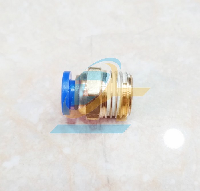 Đầu nối hơi thẳng ren ngoài 13 ống 8 China PC8-02  China | Giá rẻ nhất - Công Ty TNHH Thương Mại Dịch Vụ Đạt Tâm