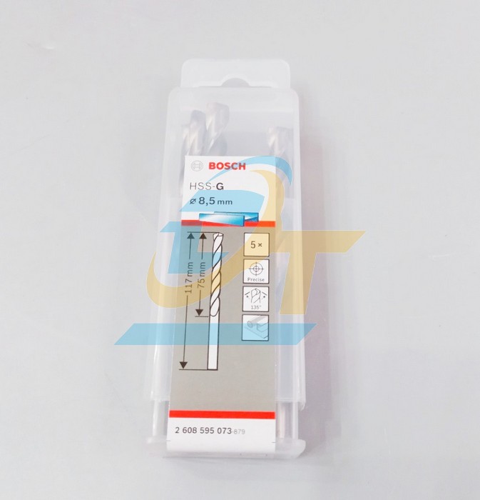 Mũi khoan sắt 8.5mm HSS-G Bosch 2608595073 2608595073 Bosch | Gi&aacute; rẻ nhất - C&ocirc;ng Ty TNHH Thương Mại Dịch Vụ Đạt T&acirc;m