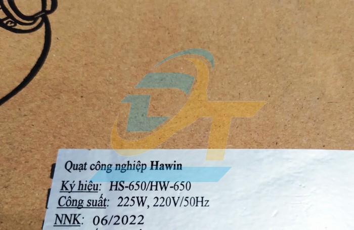 Quạt đứng công nghiệp 225W Ha.winco HS-650  Ha.winco | Giá rẻ nhất - Công Ty TNHH Thương Mại Dịch Vụ Đạt Tâm