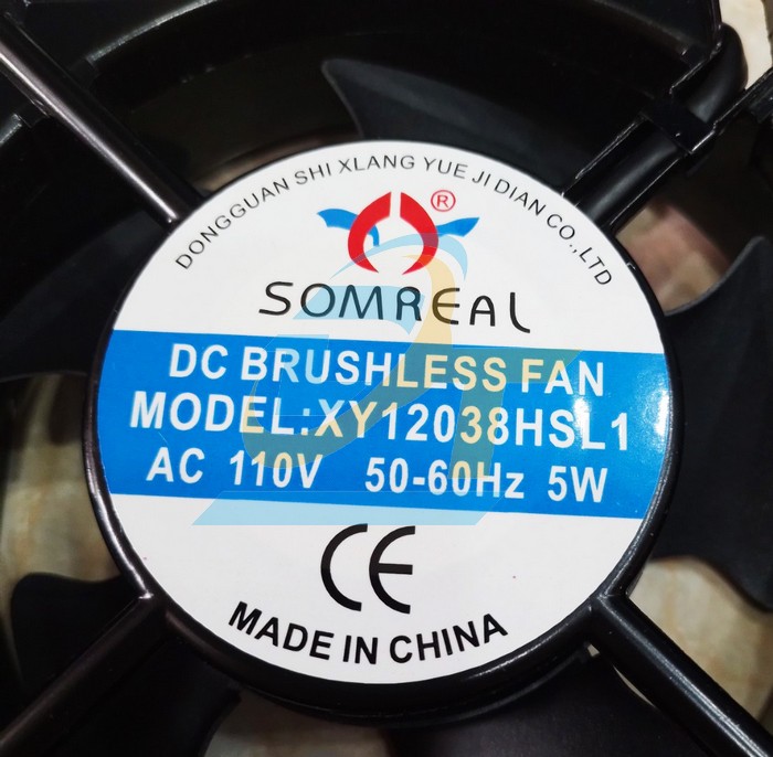 Quạt hút 120x120x38mm 110V Somreal XY12038HSL1  SOMREAL | Giá rẻ nhất - Công Ty TNHH Thương Mại Dịch Vụ Đạt Tâm