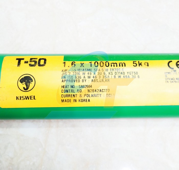 Que h&agrave;n Tig sắt Kiswel T-50 1.6mm  KISWEL | Gi&aacute; rẻ nhất - C&ocirc;ng Ty TNHH Thương Mại Dịch Vụ Đạt T&acirc;m