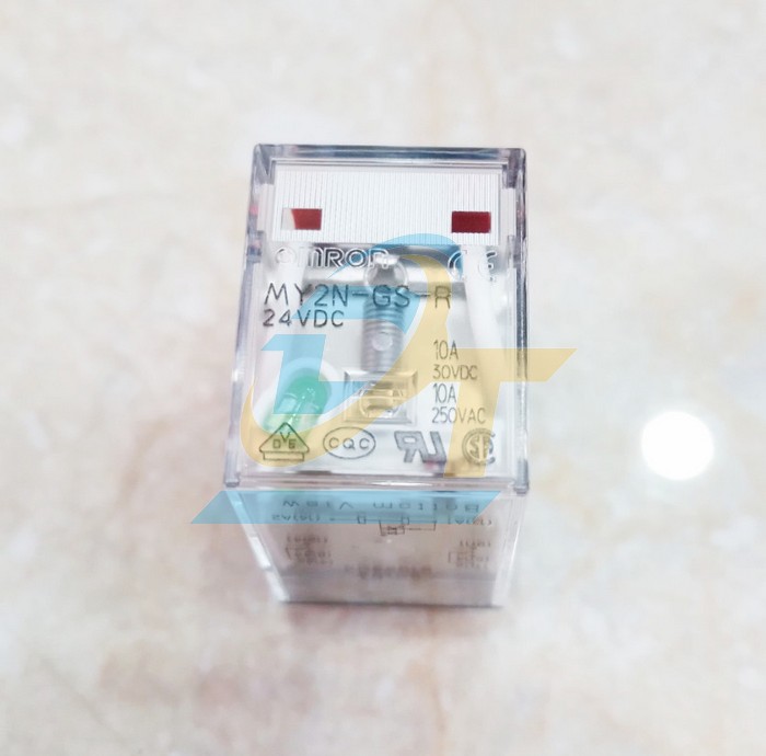 Relay trung gian 8 ch&acirc;n DC24V Omron MY2N-GS MY2N-GS DC24 Omron | Gi&aacute; rẻ nhất - C&ocirc;ng Ty TNHH Thương Mại Dịch Vụ Đạt T&acirc;m