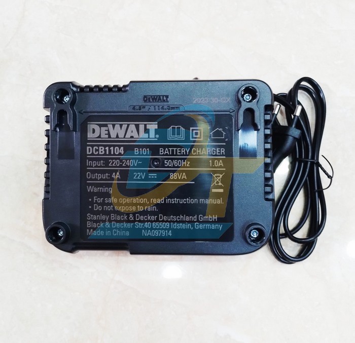 Sạc đa năng 10.8V-18V Dewalt DCB1104-B1  DEWALT | Gi&aacute; rẻ nhất - C&ocirc;ng Ty TNHH Thương Mại Dịch Vụ Đạt T&acirc;m