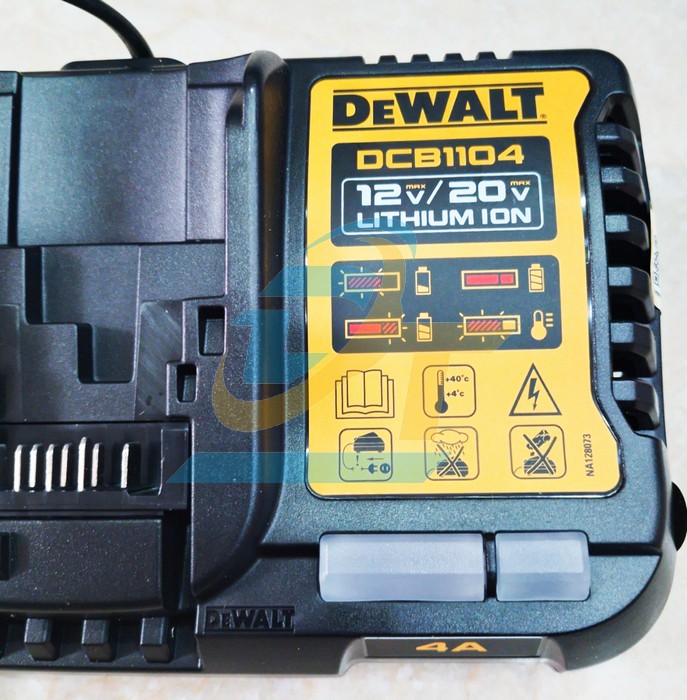 Sạc đa năng 10.8V-18V Dewalt DCB1104-B1  DEWALT | Gi&aacute; rẻ nhất - C&ocirc;ng Ty TNHH Thương Mại Dịch Vụ Đạt T&acirc;m