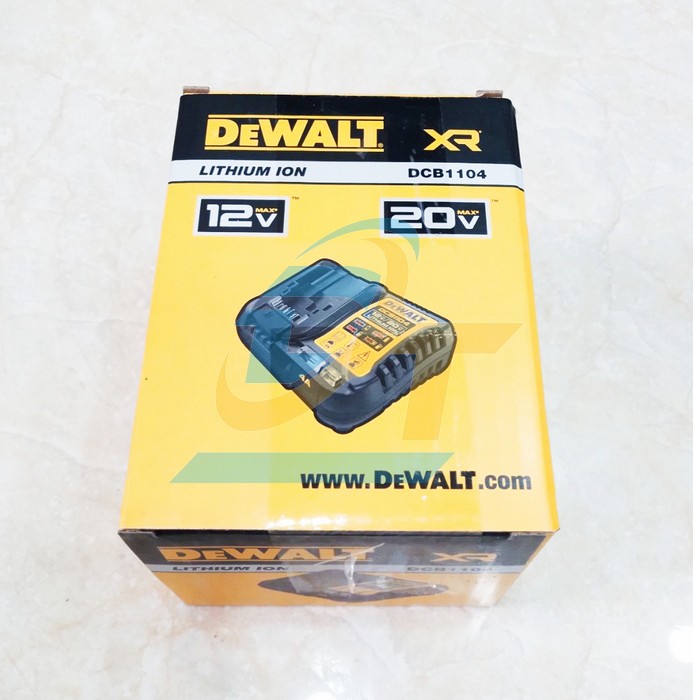 Sạc đa năng 10.8V-18V Dewalt DCB1104-B1  DEWALT | Gi&aacute; rẻ nhất - C&ocirc;ng Ty TNHH Thương Mại Dịch Vụ Đạt T&acirc;m