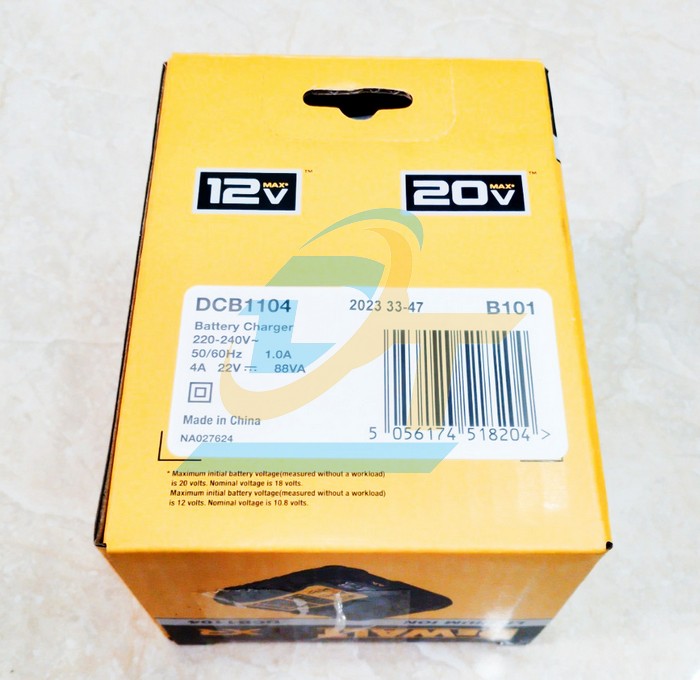 Sạc đa năng 10.8V-18V Dewalt DCB1104-B1  DEWALT | Gi&aacute; rẻ nhất - C&ocirc;ng Ty TNHH Thương Mại Dịch Vụ Đạt T&acirc;m