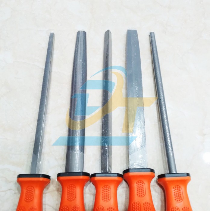 Bộ giũa sắt 5 chi tiết 8"/200mm Asaki AK-3766  Asaki | Giá rẻ nhất - Công Ty TNHH Thương Mại Dịch Vụ Đạt Tâm
