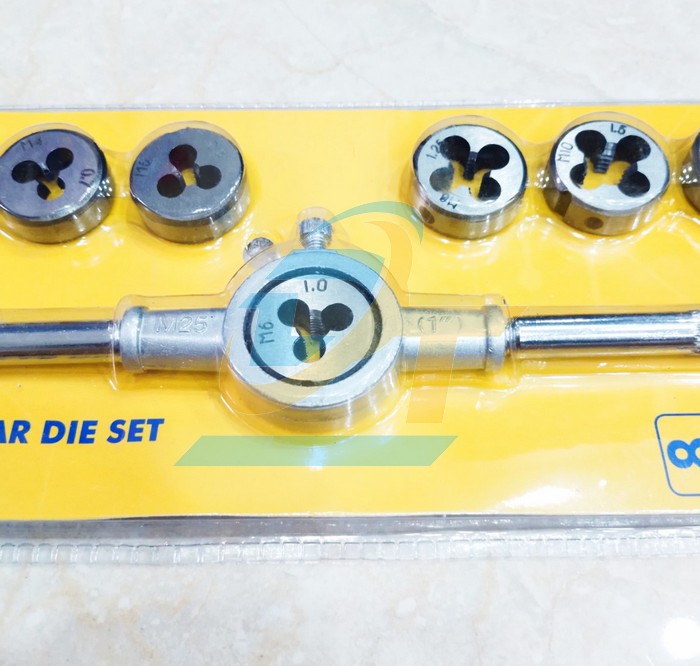 Bộ tay quay taro ren ngoài 8 chi tiết M3-M12 LS+ LS700301  LS+ | Giá rẻ nhất - Công Ty TNHH Thương Mại Dịch Vụ Đạt Tâm