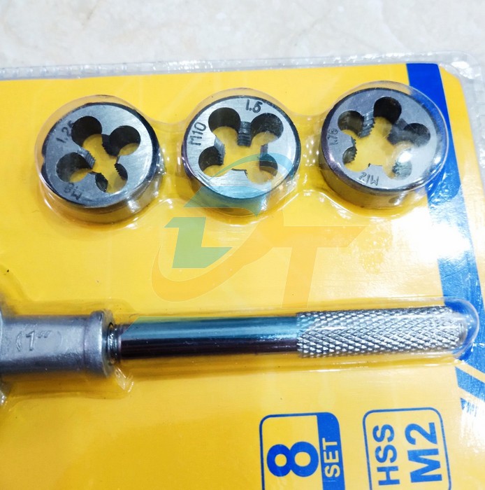 Bộ tay quay taro ren ngoài 8 chi tiết M3-M12 LS+ LS700301  LS+ | Giá rẻ nhất - Công Ty TNHH Thương Mại Dịch Vụ Đạt Tâm