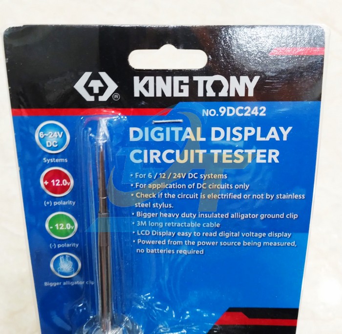 B&uacute;t thử điện xe m&aacute;y &ocirc;t&ocirc; hiển thị số Kingtony 9DC242  KingTony | Gi&aacute; rẻ nhất - C&ocirc;ng Ty TNHH Thương Mại Dịch Vụ Đạt T&acirc;m