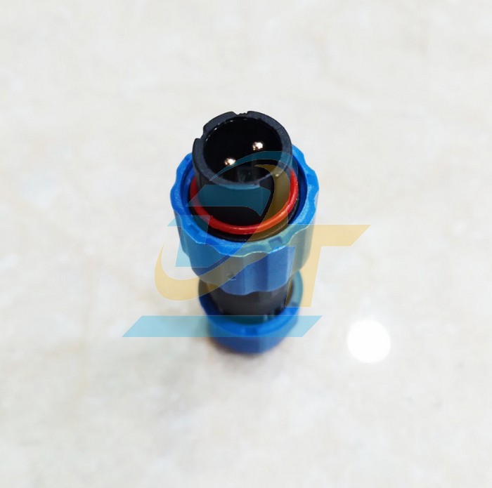 Đầu nối d&acirc;y chống nước 2 ch&acirc;n thẳng (Đực + C&aacute;i) SP13-2P  China | Gi&aacute; rẻ nhất - C&ocirc;ng Ty TNHH Thương Mại Dịch Vụ Đạt T&acirc;m