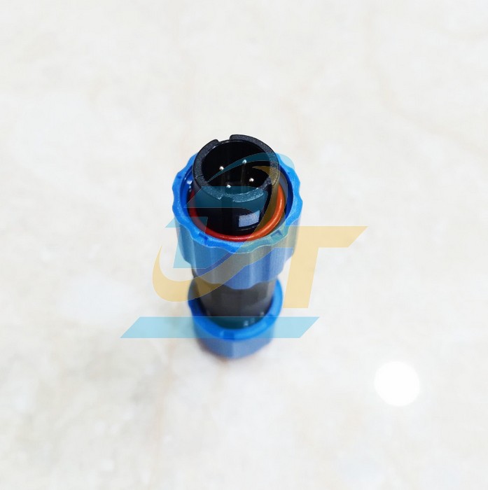 Đầu nối dây chống nước 4 chân thẳng (Đực + Cái) SP13-4P  China | Giá rẻ nhất - Công Ty TNHH Thương Mại Dịch Vụ Đạt Tâm