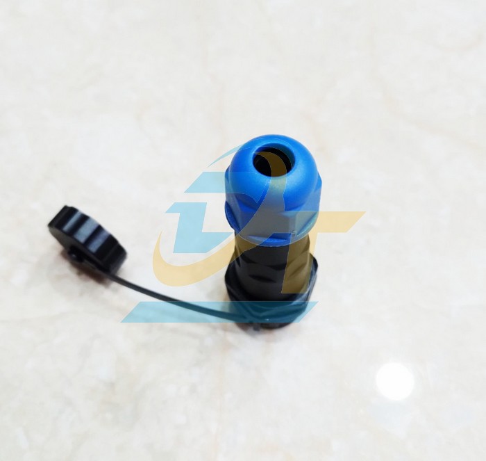 Đầu nối dây chống nước 4 chân thẳng (Đực + Cái) SP13-4P  China | Giá rẻ nhất - Công Ty TNHH Thương Mại Dịch Vụ Đạt Tâm