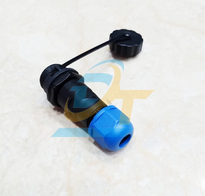 Đầu nối dây chống nước 4 chân thẳng (Đực + Cái) SP13-4P  China | Giá rẻ nhất - Công Ty TNHH Thương Mại Dịch Vụ Đạt Tâm