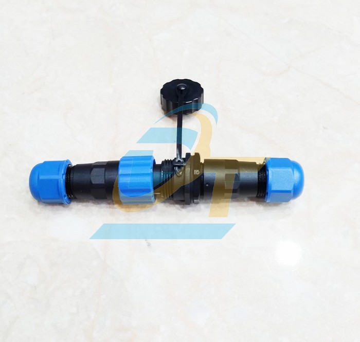 Đầu nối dây chống nước 6 chân thẳng (Đực + Cái) SP13-6P  China | Giá rẻ nhất - Công Ty TNHH Thương Mại Dịch Vụ Đạt Tâm