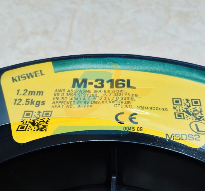 D&acirc;y h&agrave;n inox Kiswel M-316L 1.2mm (Cuộn 12.5kg)  KISWEL | Gi&aacute; rẻ nhất - C&ocirc;ng Ty TNHH Thương Mại Dịch Vụ Đạt T&acirc;m