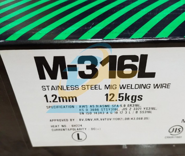 D&acirc;y h&agrave;n inox Kiswel M-316L 1.2mm (Cuộn 12.5kg)  KISWEL | Gi&aacute; rẻ nhất - C&ocirc;ng Ty TNHH Thương Mại Dịch Vụ Đạt T&acirc;m
