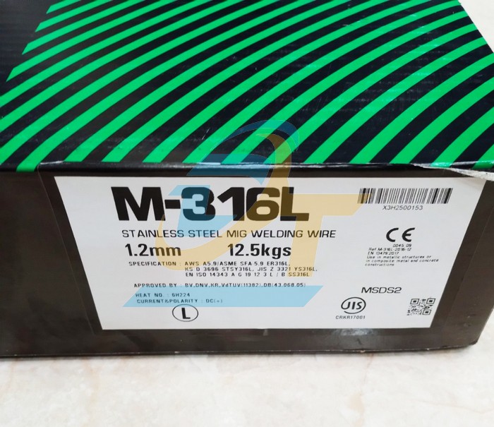 D&acirc;y h&agrave;n inox Kiswel M-316L 1.2mm (Cuộn 12.5kg)  KISWEL | Gi&aacute; rẻ nhất - C&ocirc;ng Ty TNHH Thương Mại Dịch Vụ Đạt T&acirc;m