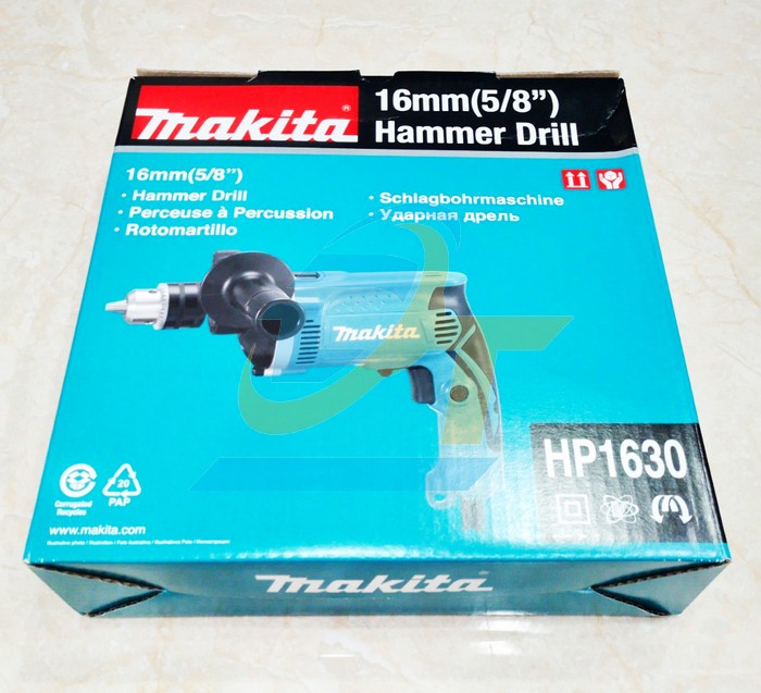 Máy khoan búa 16mm 710W Makita HP1630 HP1630 Makita | Giá rẻ nhất - Công Ty TNHH Thương Mại Dịch Vụ Đạt Tâm