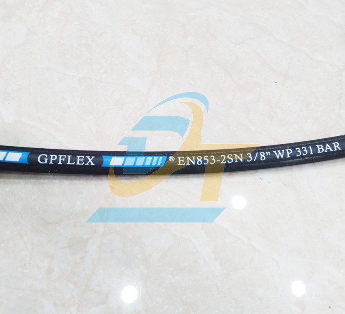 Ống tuy &ocirc; thủy lực 3/8"x1200mm bấm 2 đầu ren Đức 18 (1 đầu cốt cong)  VietNam | Gi&aacute; rẻ nhất - C&ocirc;ng Ty TNHH Thương Mại Dịch Vụ Đạt T&acirc;m