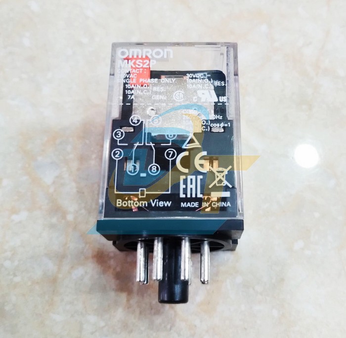 Relay trung gian 8 ch&acirc;n tr&ograve;n Omron MKS2P 220V  Omron | Gi&aacute; rẻ nhất - C&ocirc;ng Ty TNHH Thương Mại Dịch Vụ Đạt T&acirc;m