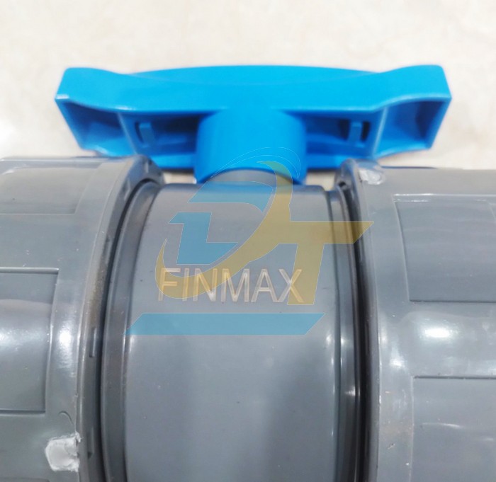 Van nhựa PVC 2 đầu rắc co Finmax phi 60  FINMAX | Gi&aacute; rẻ nhất - C&ocirc;ng Ty TNHH Thương Mại Dịch Vụ Đạt T&acirc;m