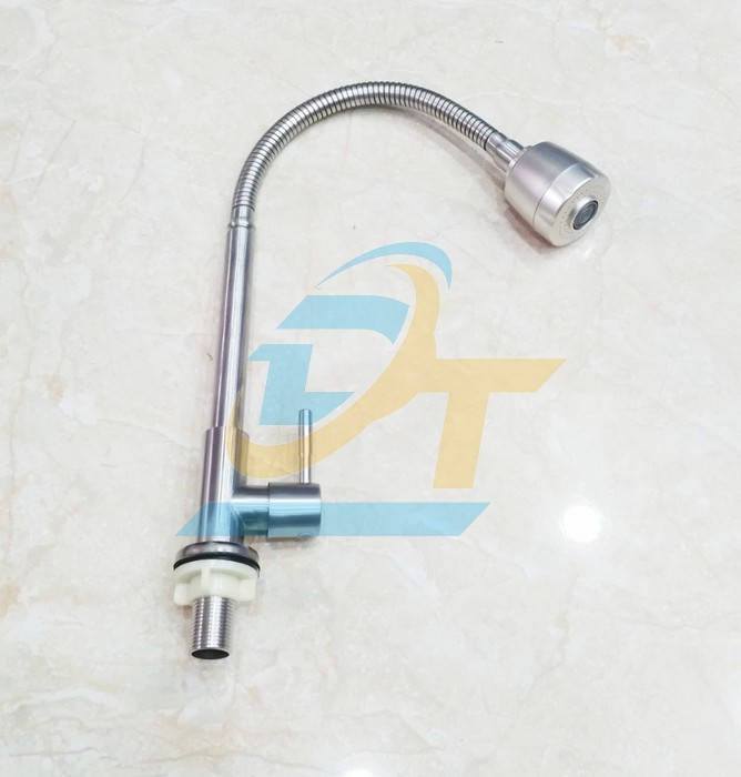 Vòi rửa chén lạnh đầu tăng áp cần mềm inox 201  VietNam | Giá rẻ nhất - Công Ty TNHH Thương Mại Dịch Vụ Đạt Tâm
