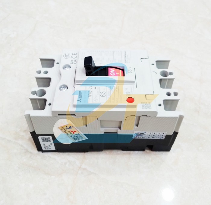 Cầu dao điện MCCB (khối) Mitsubishi NF63-CV 3P 63A 5kA  MITSUBISHI | Gi&aacute; rẻ nhất - C&ocirc;ng Ty TNHH Thương Mại Dịch Vụ Đạt T&acirc;m