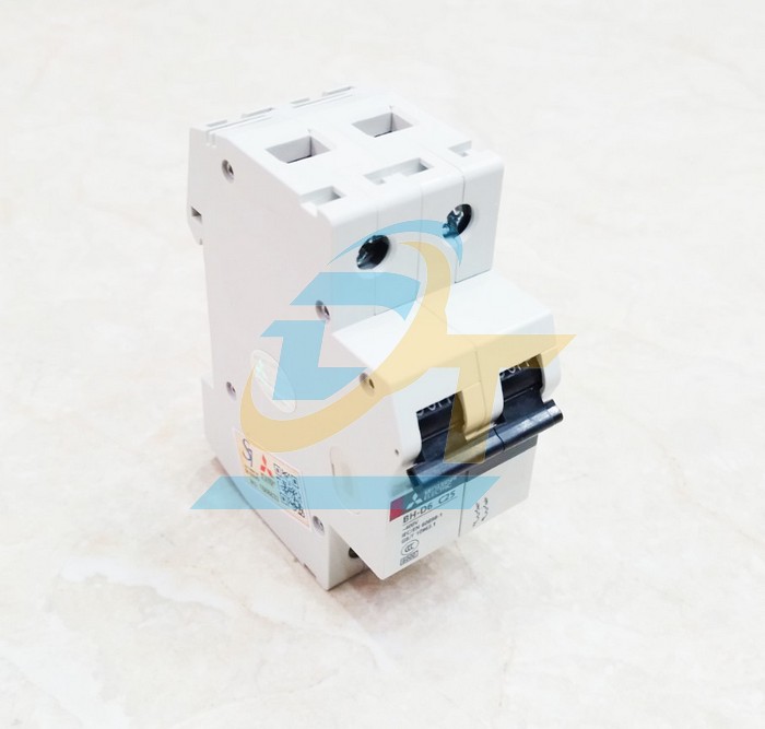 Cầu dao tự động MCB Mitsubishi BH-D6 (Type C N) 2P 25A 6kA  MITSUBISHI | Giá rẻ nhất - Công Ty TNHH Thương Mại Dịch Vụ Đạt Tâm