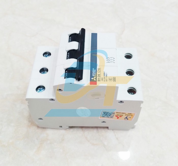Cầu dao tự động MCB Mitsubishi BH-D6 (Type C N) 3P 16A 6kA  MITSUBISHI | Giá rẻ nhất - Công Ty TNHH Thương Mại Dịch Vụ Đạt Tâm