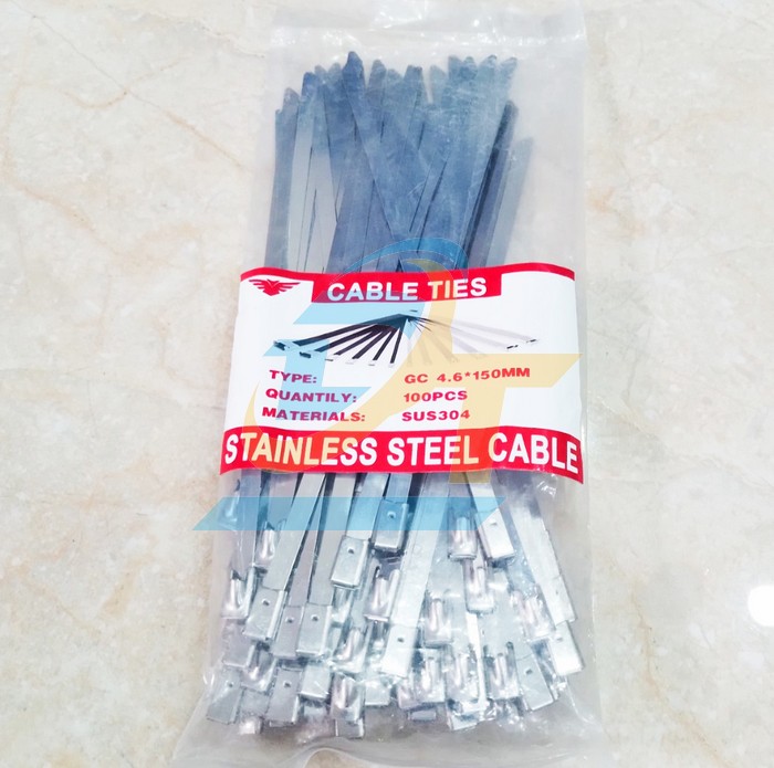 D&acirc;y r&uacute;t inox 304 4.6x150mm (Bịch 100 sợi)  VietNam | Gi&aacute; rẻ nhất - C&ocirc;ng Ty TNHH Thương Mại Dịch Vụ Đạt T&acirc;m