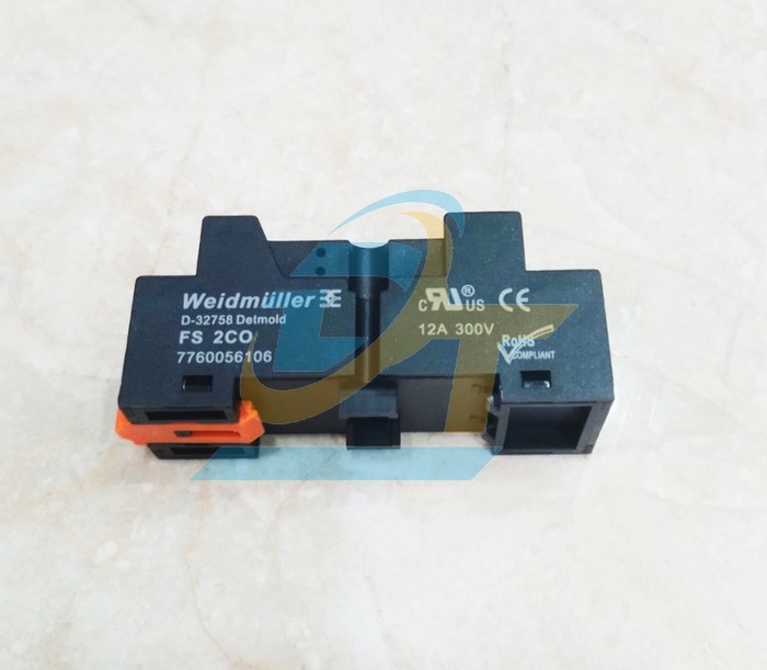 Đế Relay 8 chân dẹp Weidmuller FS 2CO (7760056106)  Weidmuller | Giá rẻ nhất - Công Ty TNHH Thương Mại Dịch Vụ Đạt Tâm