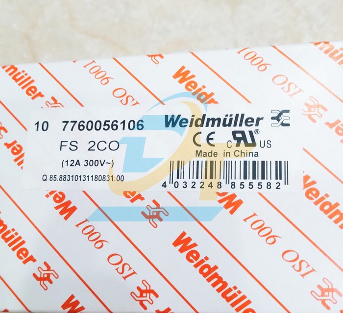 Đế Relay 8 chân dẹp Weidmuller FS 2CO (7760056106)  Weidmuller | Giá rẻ nhất - Công Ty TNHH Thương Mại Dịch Vụ Đạt Tâm