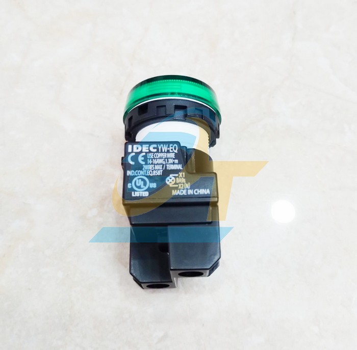 Đèn báo 24VDC phi 22 màu xanh lá Idec YW1P-1EQ4G YW1P-1EQ4G IDEC | Giá rẻ nhất - Công Ty TNHH Thương Mại Dịch Vụ Đạt Tâm
