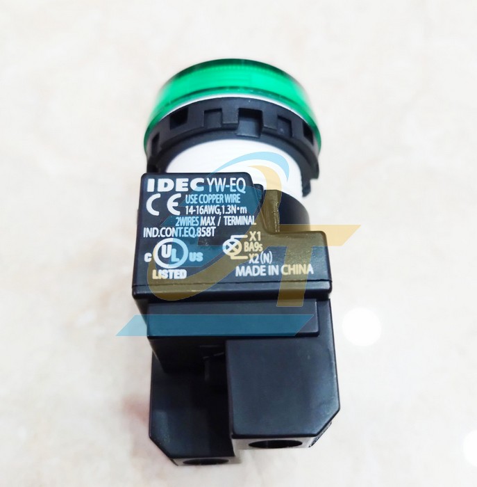 Đèn báo 24VDC phi 22 màu xanh lá Idec YW1P-1EQ4G YW1P-1EQ4G IDEC | Giá rẻ nhất - Công Ty TNHH Thương Mại Dịch Vụ Đạt Tâm