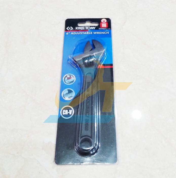 Mỏ lết đen 6"/150mm Kingtony 3611-06P 3611-06P KingTony | Gi&aacute; rẻ nhất - C&ocirc;ng Ty TNHH Thương Mại Dịch Vụ Đạt T&acirc;m