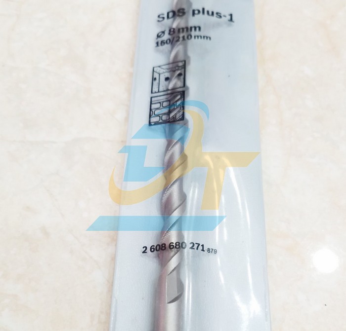 Mũi khoan bê tông chuôi gài SDS Plus-1 8x150/210 Bosch 2608680271 2608680271 Bosch | Giá rẻ nhất - Công Ty TNHH Thương Mại Dịch Vụ Đạt Tâm