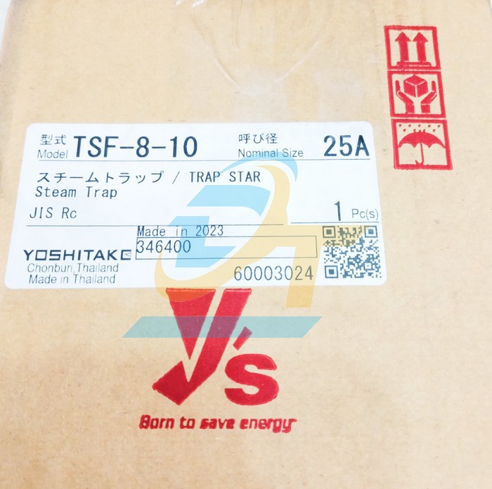 Bẫy hơi gang dẻo dạng phao nối ren DN25 Yoshitake TSF-8-10  YOSHITAKE | Gi&aacute; rẻ nhất - C&ocirc;ng Ty TNHH Thương Mại Dịch Vụ Đạt T&acirc;m
