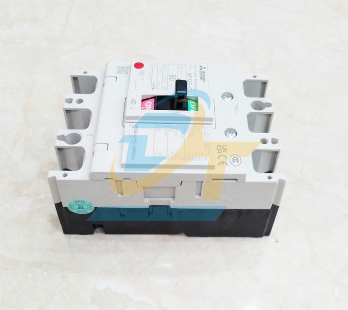 Cầu dao điện MCCB (khối) Mitsubushi NF125-CV 3P 80A 10kA  MITSUBISHI | Giá rẻ nhất - Công Ty TNHH Thương Mại Dịch Vụ Đạt Tâm