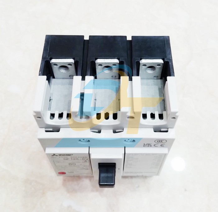 Cầu dao điện MCCB (khối) Mitsubushi NF125-CV 3P 80A 10kA  MITSUBISHI | Giá rẻ nhất - Công Ty TNHH Thương Mại Dịch Vụ Đạt Tâm
